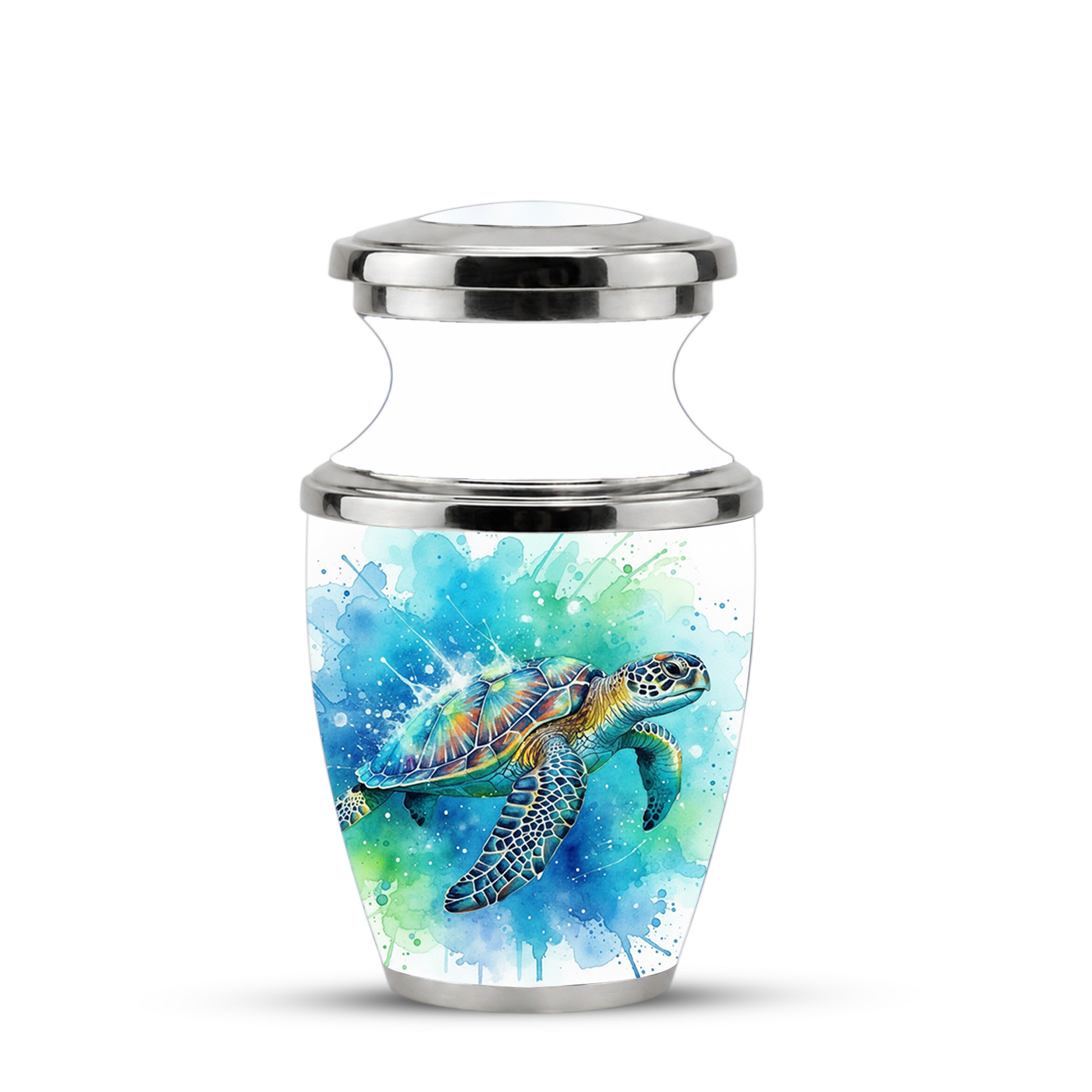 Sea Turtle Cremation Urn for Human Ashes, Personalized Urn for Human Ashes