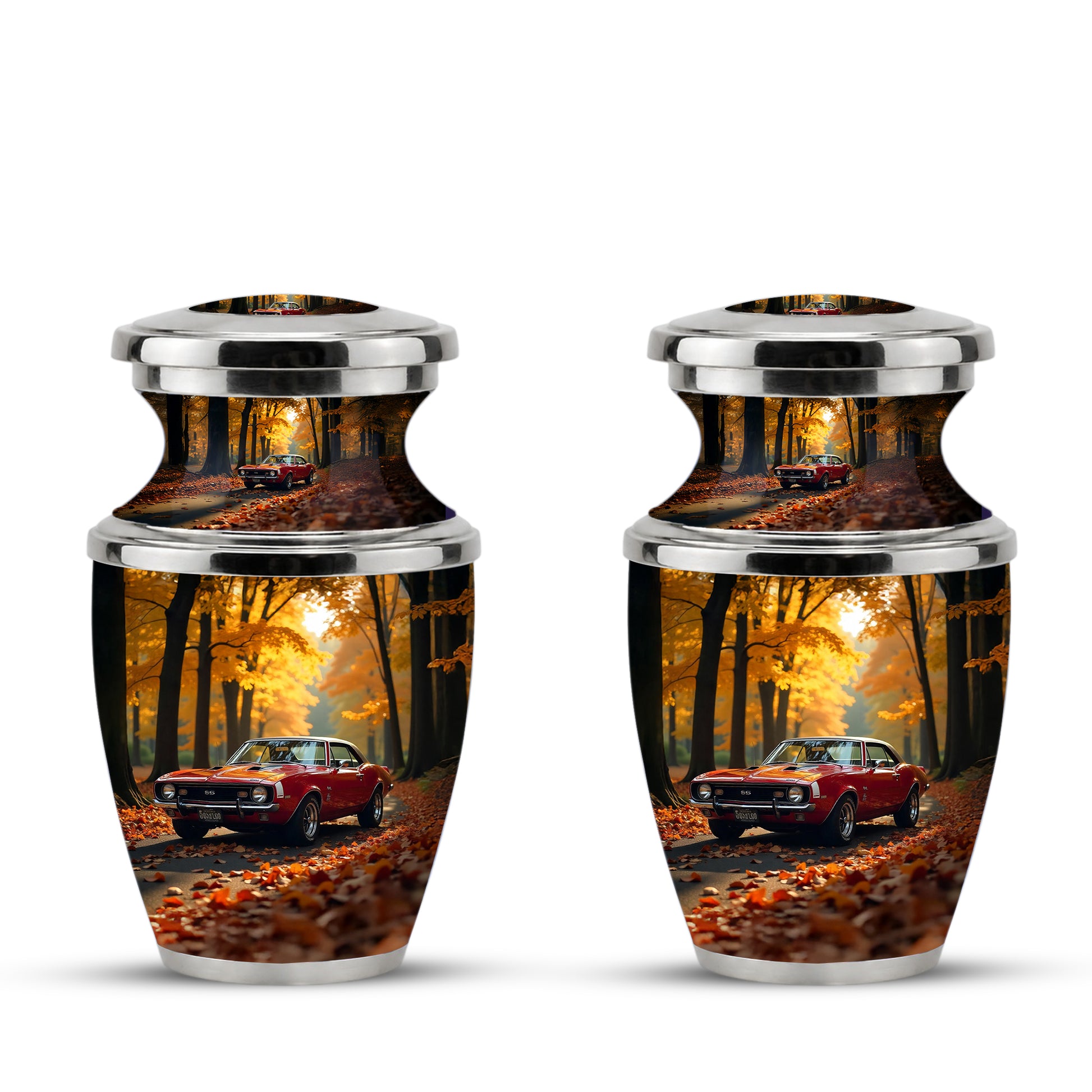 Classic Car Cremation Urn for Dad & Mom, Custom Car Urn for Human Ashes
