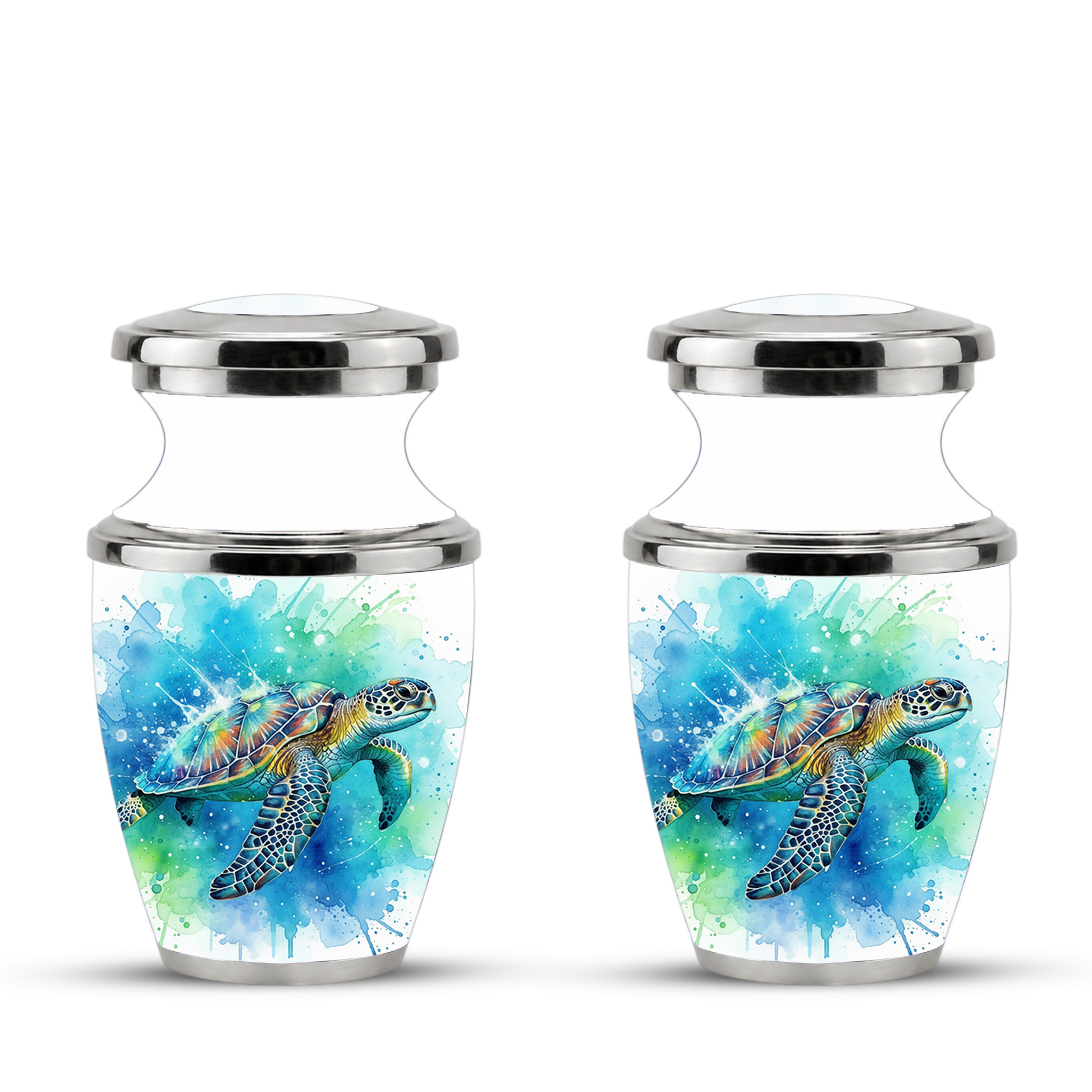 Sea Turtle Cremation Urn for Human Ashes, Personalized Urn for Human Ashes