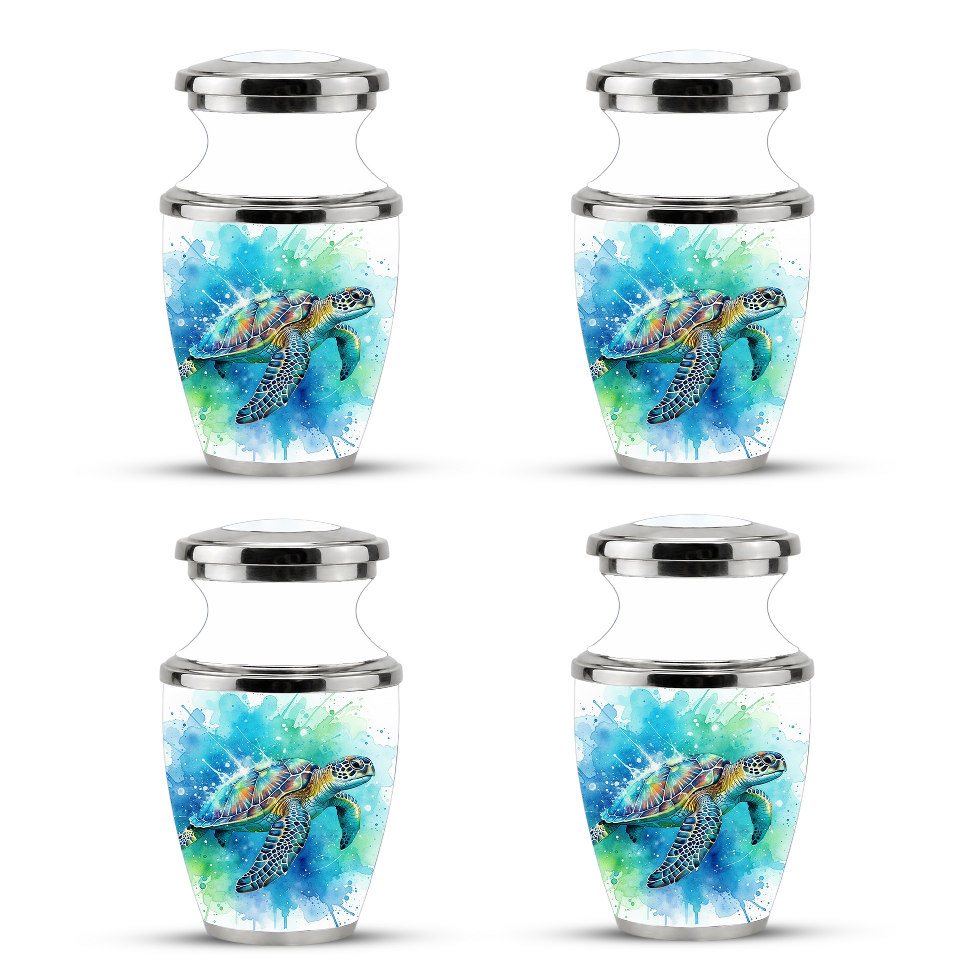 Sea Turtle Cremation Urn for Human Ashes, Personalized Urn for Human Ashes