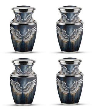 Angel Wings Cremation Urn for Mom & Dad, Guardian Angel Urn for Human Ashes