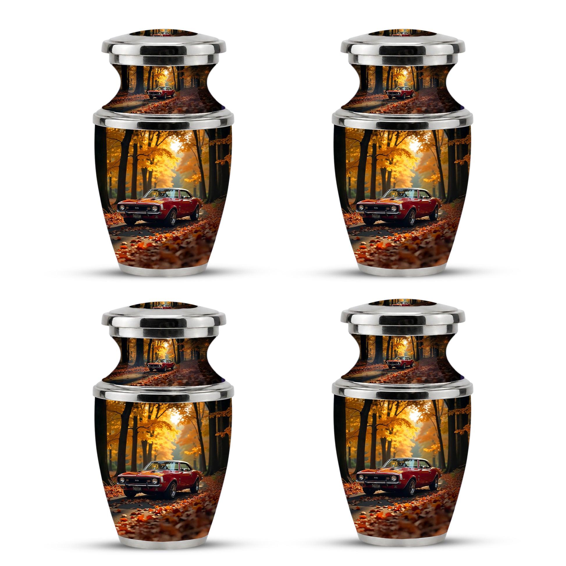 Classic Car Cremation Urn for Dad & Mom, Custom Car Urn for Human Ashes