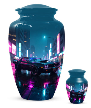 Classic Muscle Car Urn for Adult Ashes | Automotive Adult Cremation Urn
