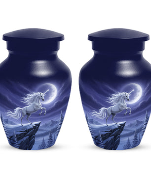 Unicorn Cremation Urn for Human Ashes | Unique Adult Female Memorial Urn