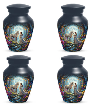 Unicorn Urn for Mom & Women | Beautiful Fantasy Cremation Urn for Female Ashes