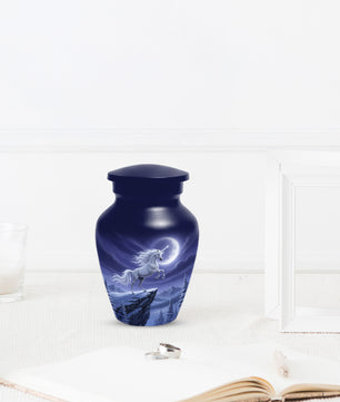 Unicorn Cremation Urn for Human Ashes | Unique Adult Female Memorial Urn