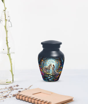 Unicorn Urn for Mom & Women | Beautiful Fantasy Cremation Urn for Female Ashes