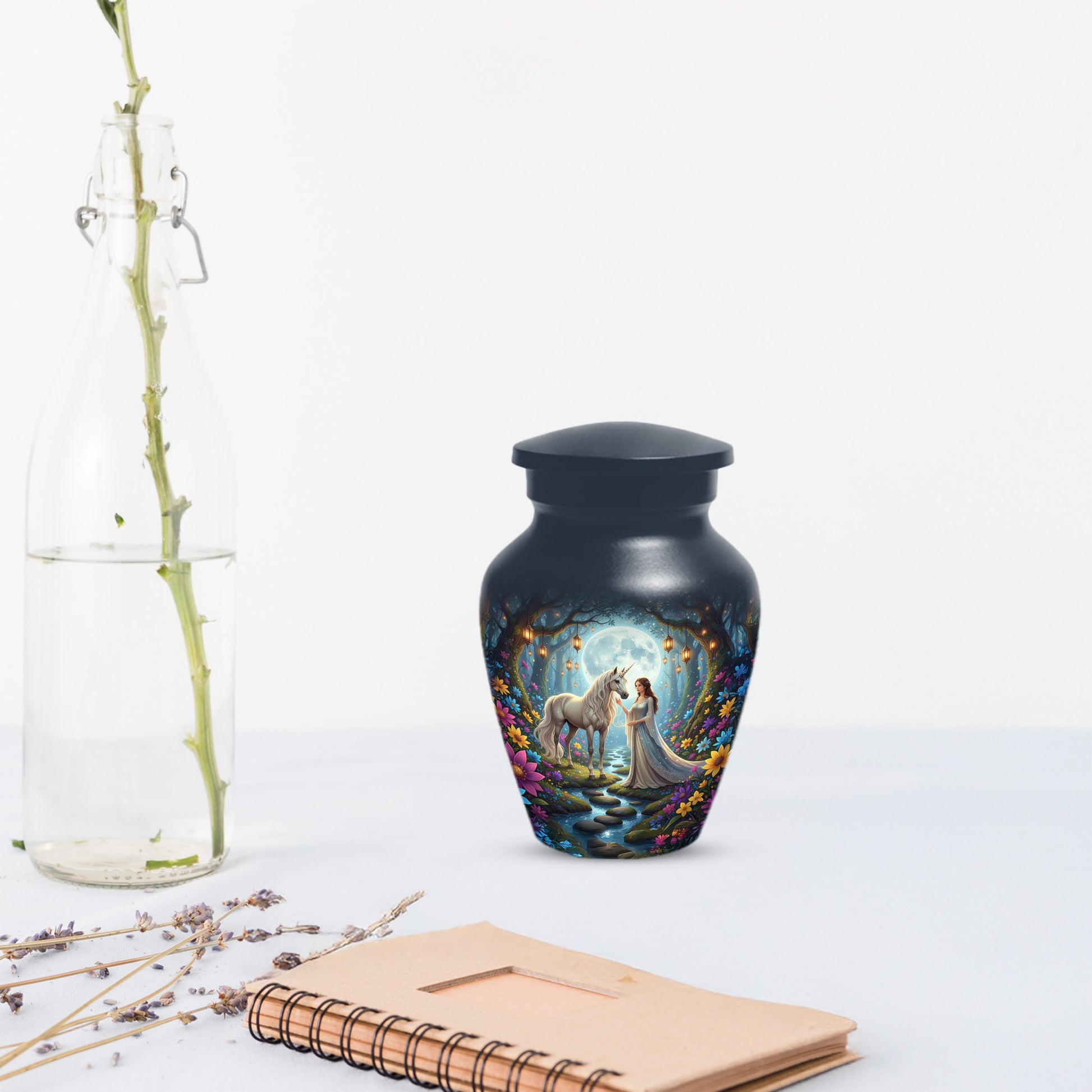 Unicorn Urn for Mom & Women | Beautiful Fantasy Cremation Urn for Female Ashes