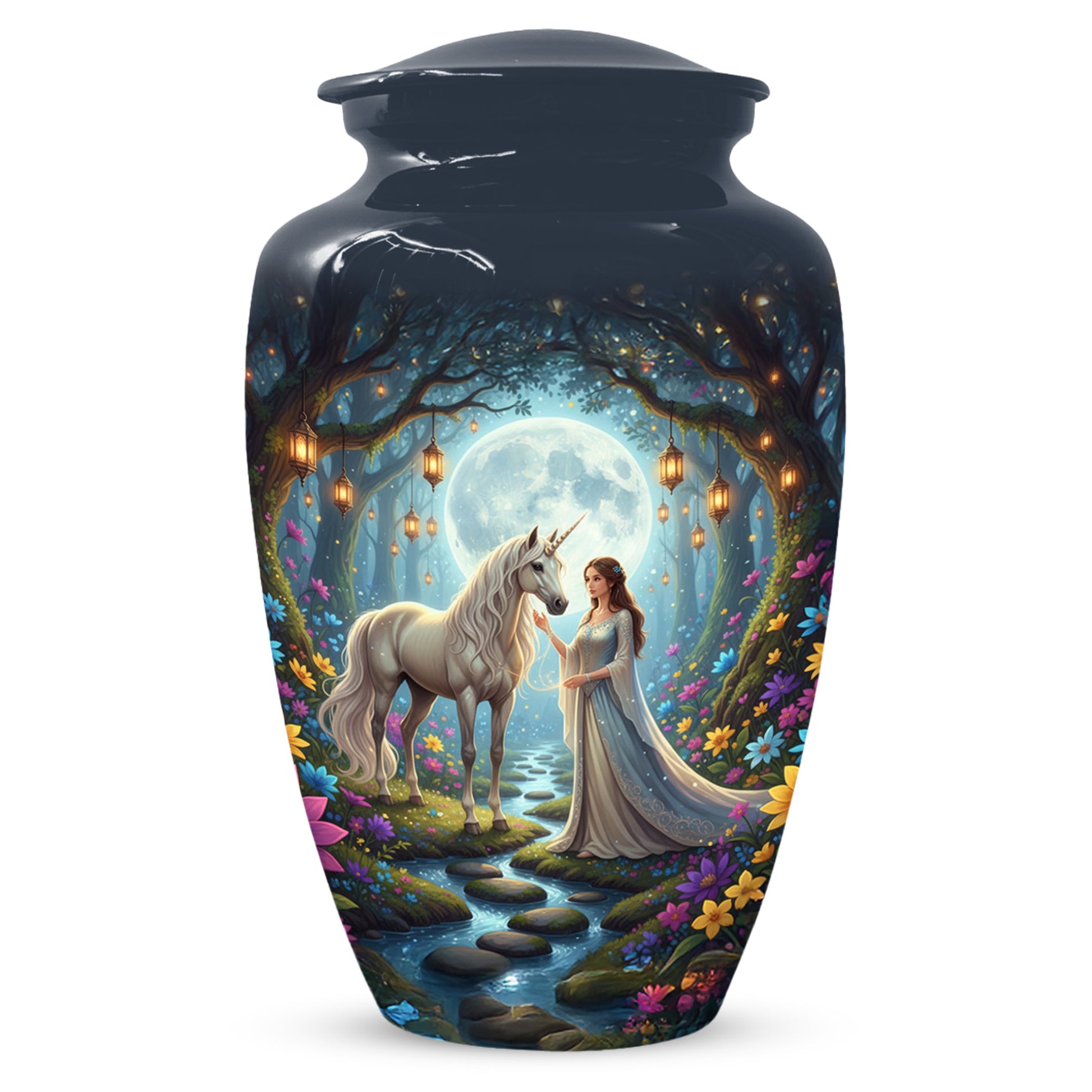 Unicorn Urn for Mom & Women | Beautiful Fantasy Cremation Urn for Female Ashes