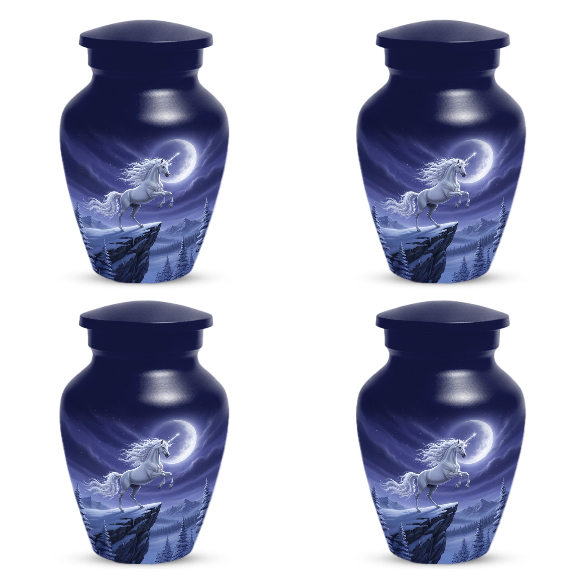 Unicorn Cremation Urn for Human Ashes | Unique Adult Female Memorial Urn