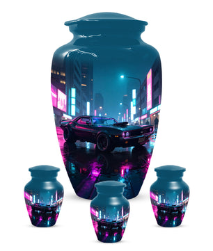 Classic Muscle Car Urn for Adult Ashes | Automotive Adult Cremation Urn
