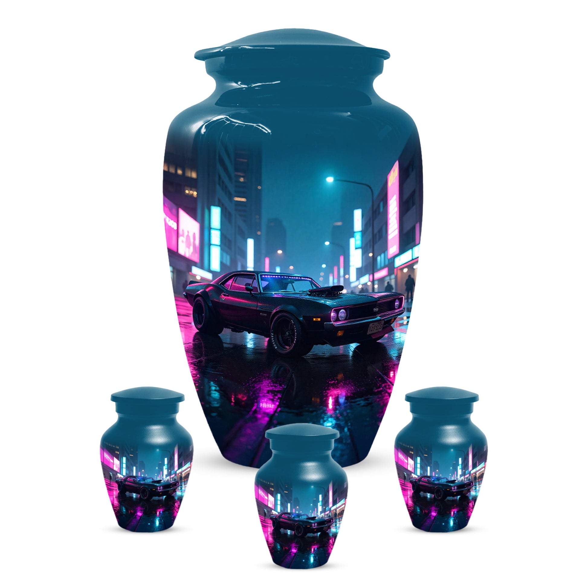 Classic Muscle Car Urn for Adult Ashes | Automotive Adult Cremation Urn