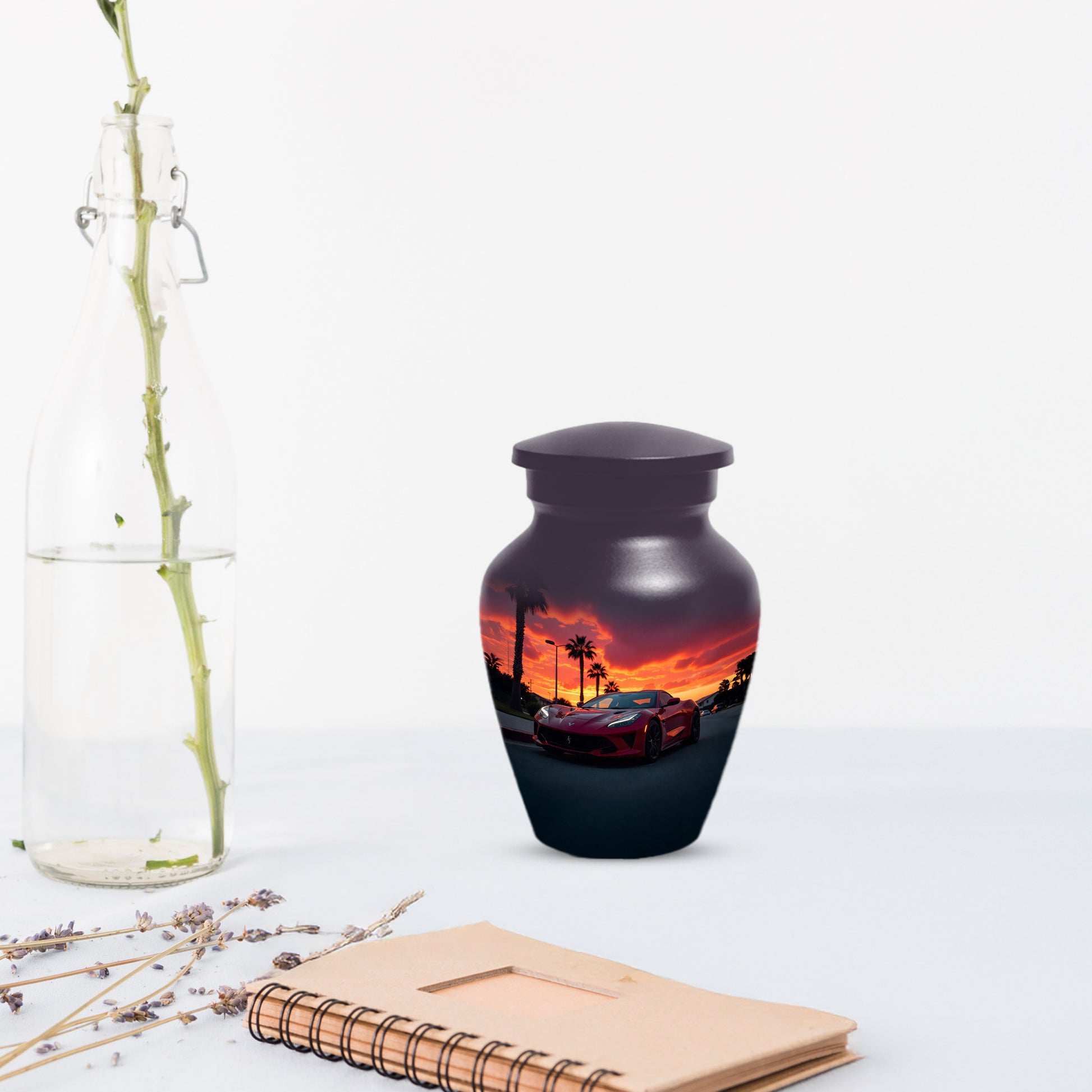 Classic Car Urns for Dad | Personalized Cremation  Large  Urn Adult Male | Custom Urns for Father & Papa