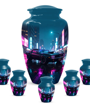 Classic Muscle Car Urn for Adult Ashes | Automotive Adult Cremation Urn