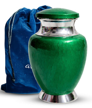 Art Urn for Ashes Adult Male, Color Customization Urns for Human Ash, (Color Theme, Variation 01)
