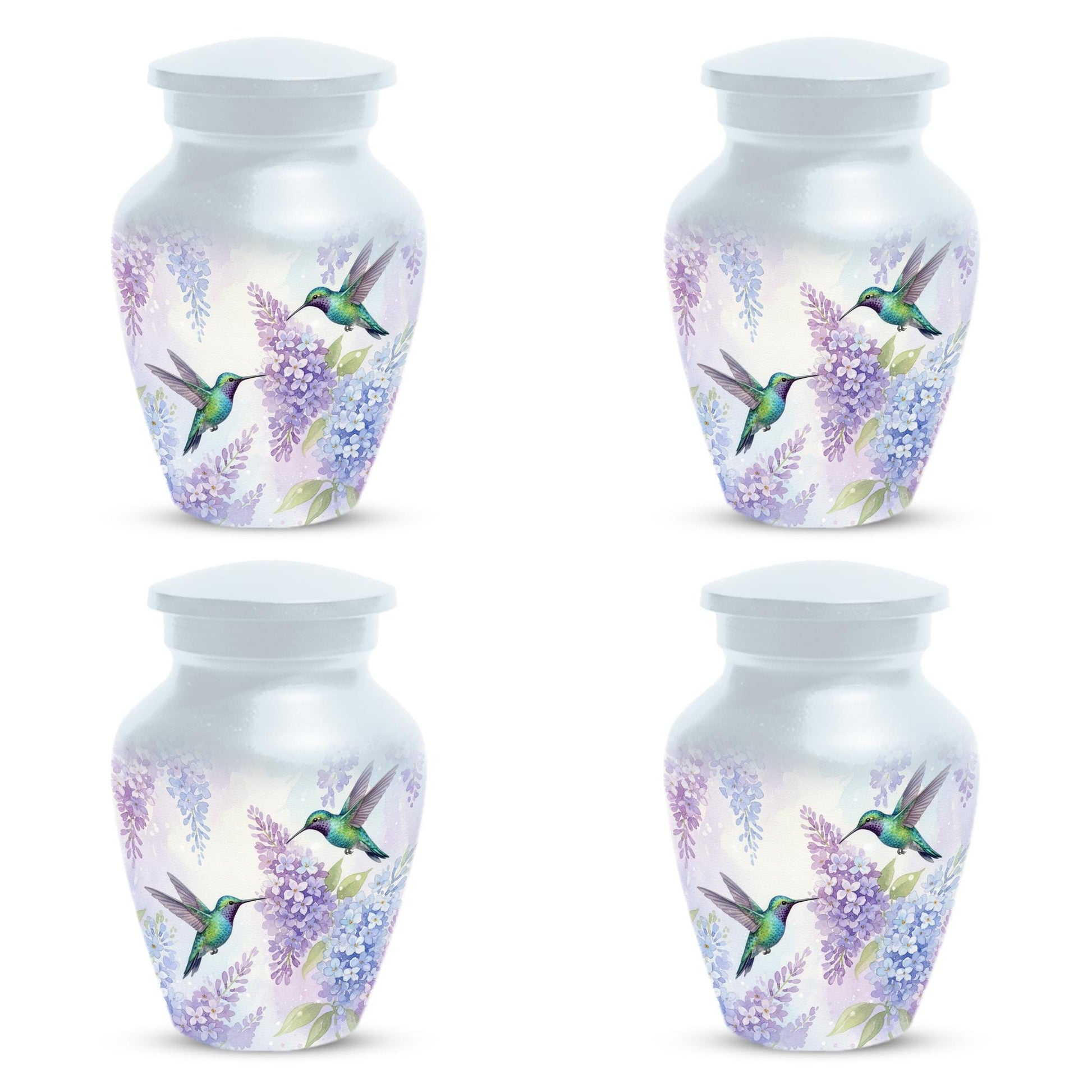 Hummingbird Urn For Women Ashes - Personalized Cremation Keepsake Small Urns For Mom