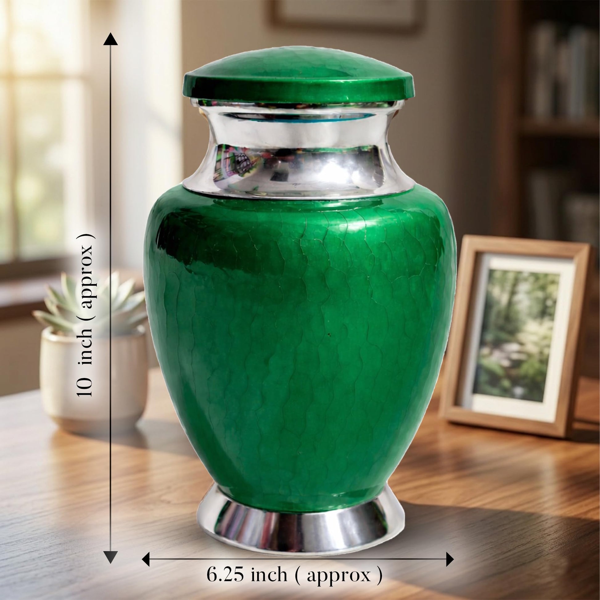 Art Urn for Ashes Adult Male, Color Customization Urns for Human Ash, (Color Theme, Variation 01)