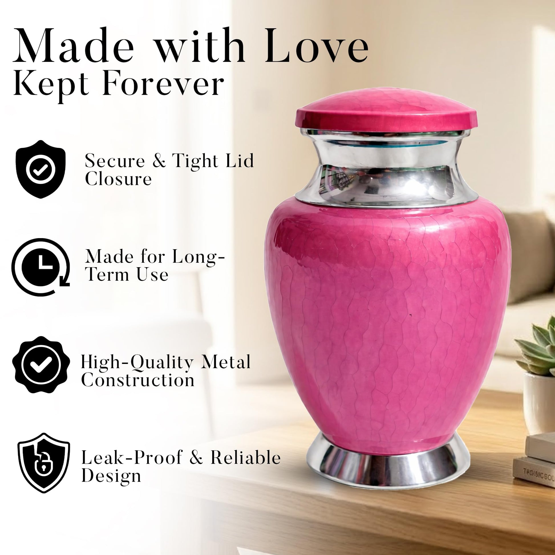 Art Urn for Ashes Adult Male, Color Customization Urns for Human Ash, (Color Theme, Variation 01)