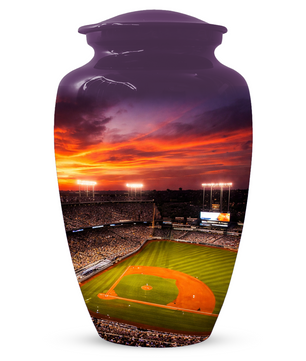 Baseball Stadium Memorial Urn | Custom Cremation Urn for Human Ashes