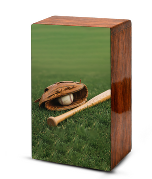 Baseball Bat Urn For Male Ashes - Sports Cremation Urns For Dad