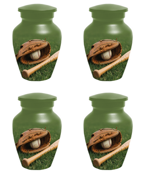 Baseball Urn for Dad | Personalized Cremation Urn for Ashes