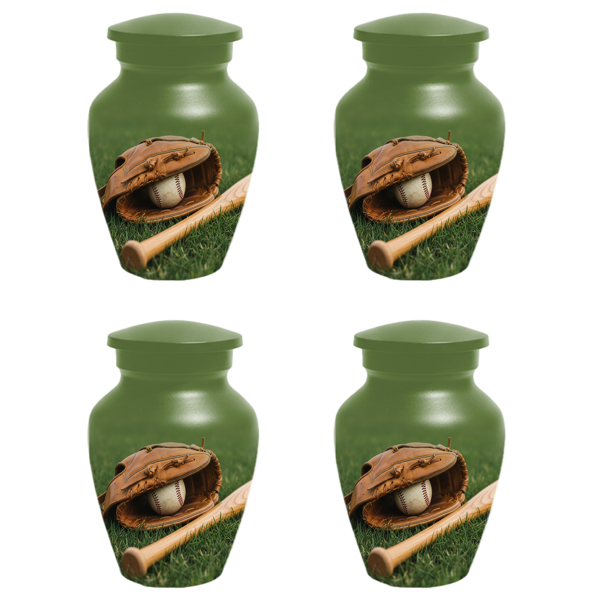 Baseball Urn for Dad | Personalized Cremation Urn for Ashes