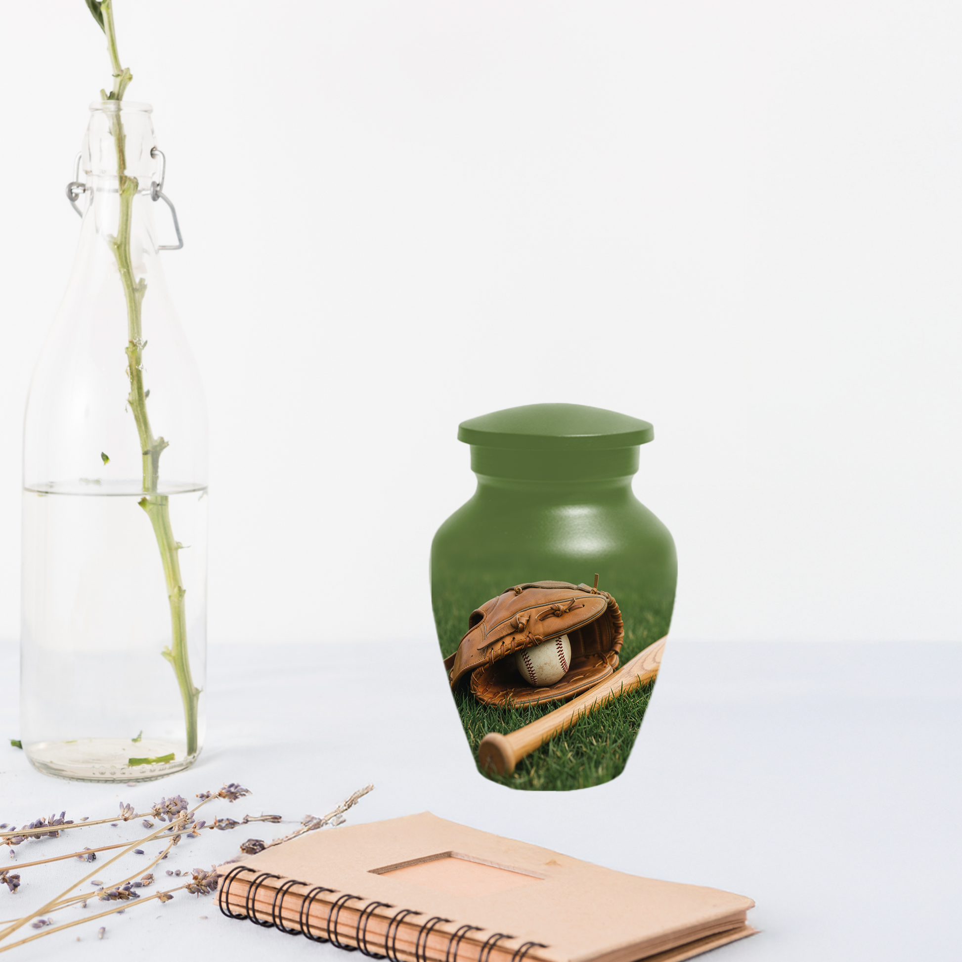 Baseball Urn for Dad | Personalized Cremation Urn for Ashes