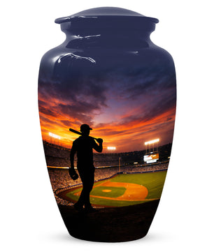 Baseball Memorial Urns for Ashes -  Personalized Cremation Keepsake for Dad | Custom Urn for Father