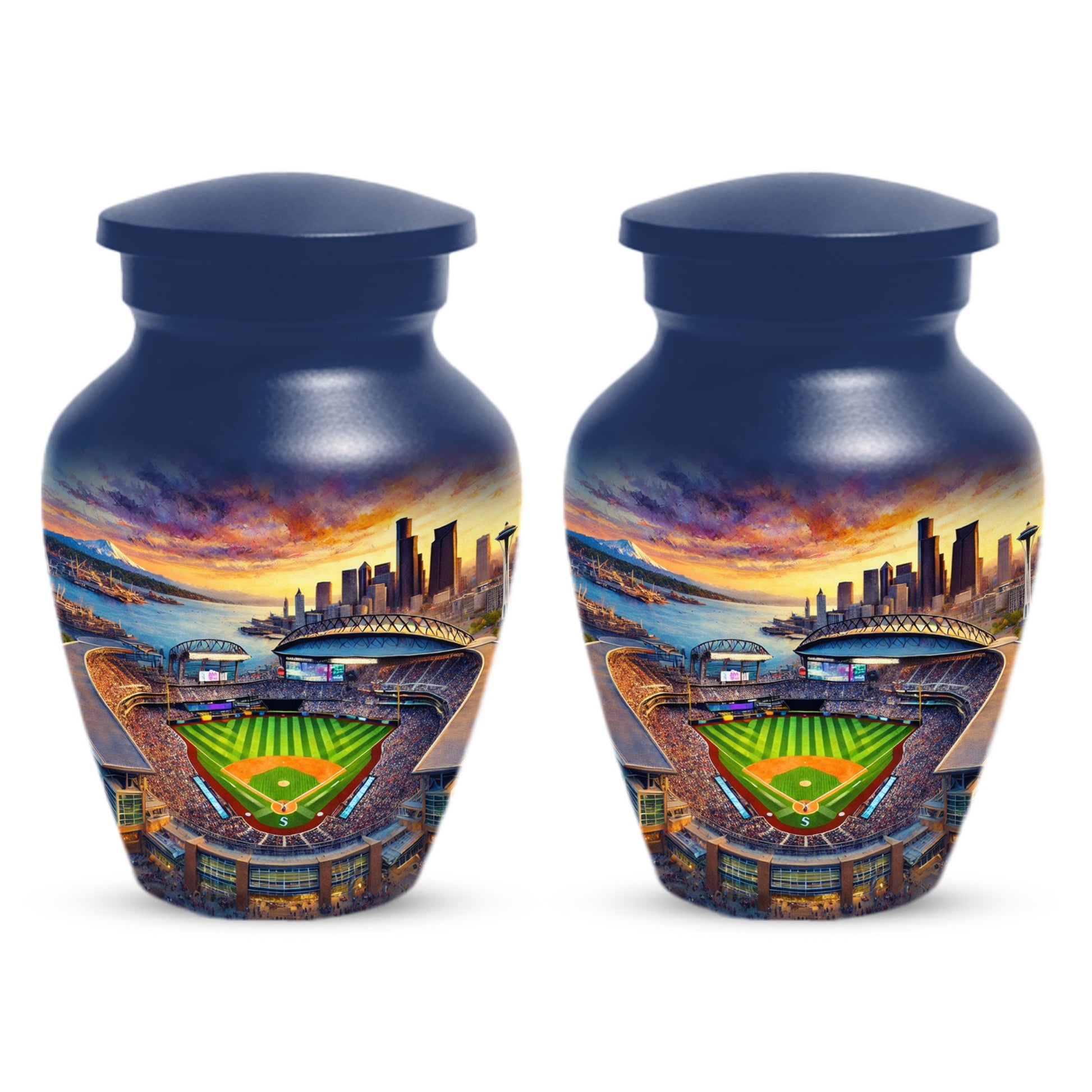 Baseball  Memorial Urns  for Dad – Personalized Baseball Cremation Urn for Ashes