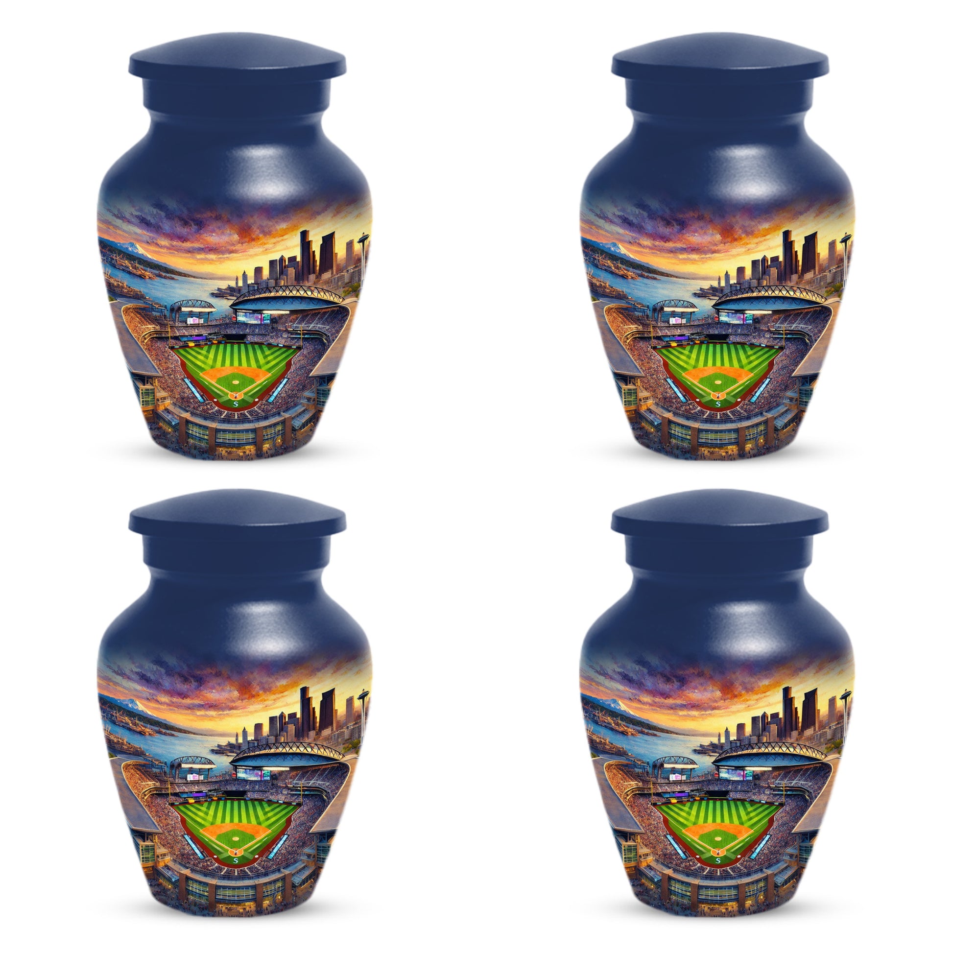 Baseball  Memorial Urns  for Dad – Personalized Baseball Cremation Urn for Ashes