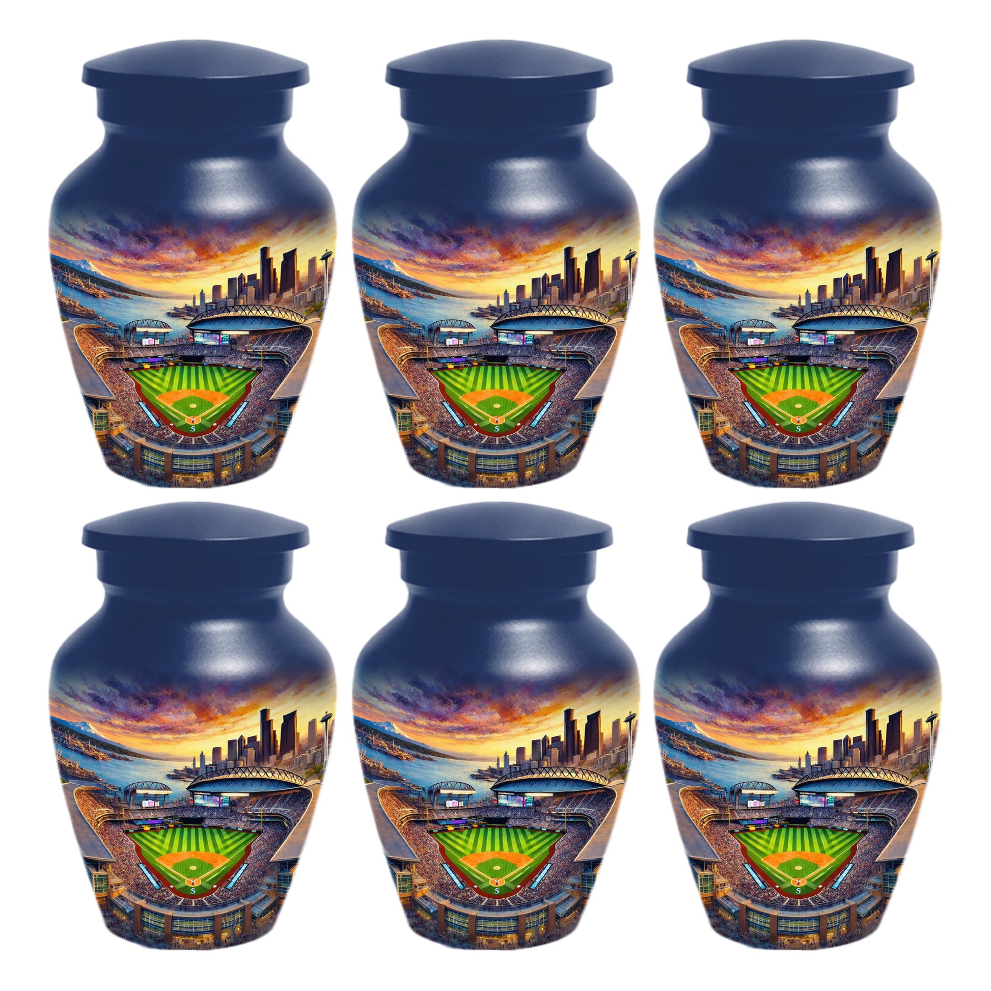 Baseball  Memorial Urns  for Dad – Personalized Baseball Cremation Urn for Ashes