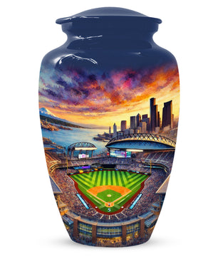 Baseball  Memorial Urns  for Dad – Personalized Baseball Cremation Urn for Ashes