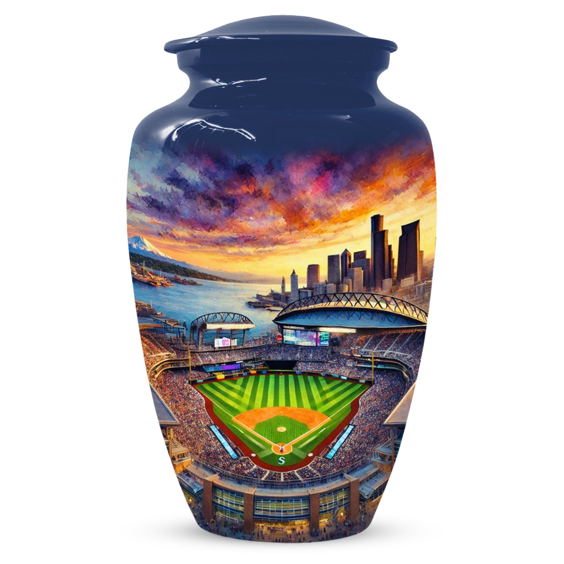 Baseball  Memorial Urns  for Dad – Personalized Baseball Cremation Urn for Ashes