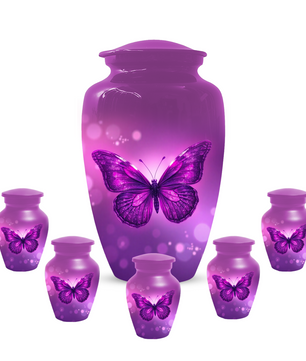 Butterfly Urn for Human Ashes | Personalized Memorial Urn