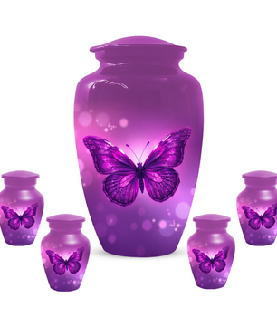 Butterfly Urn for Human Ashes | Personalized Memorial Urn