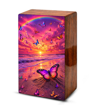 Butterfly Urn For Ashes Women - Ocean Cremation Urns For Male and Female