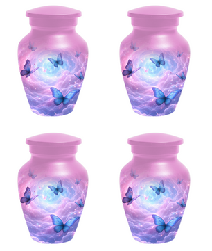 Butterfly Memorial Urn for Ashes, Custom Butterfly Cremation Urn