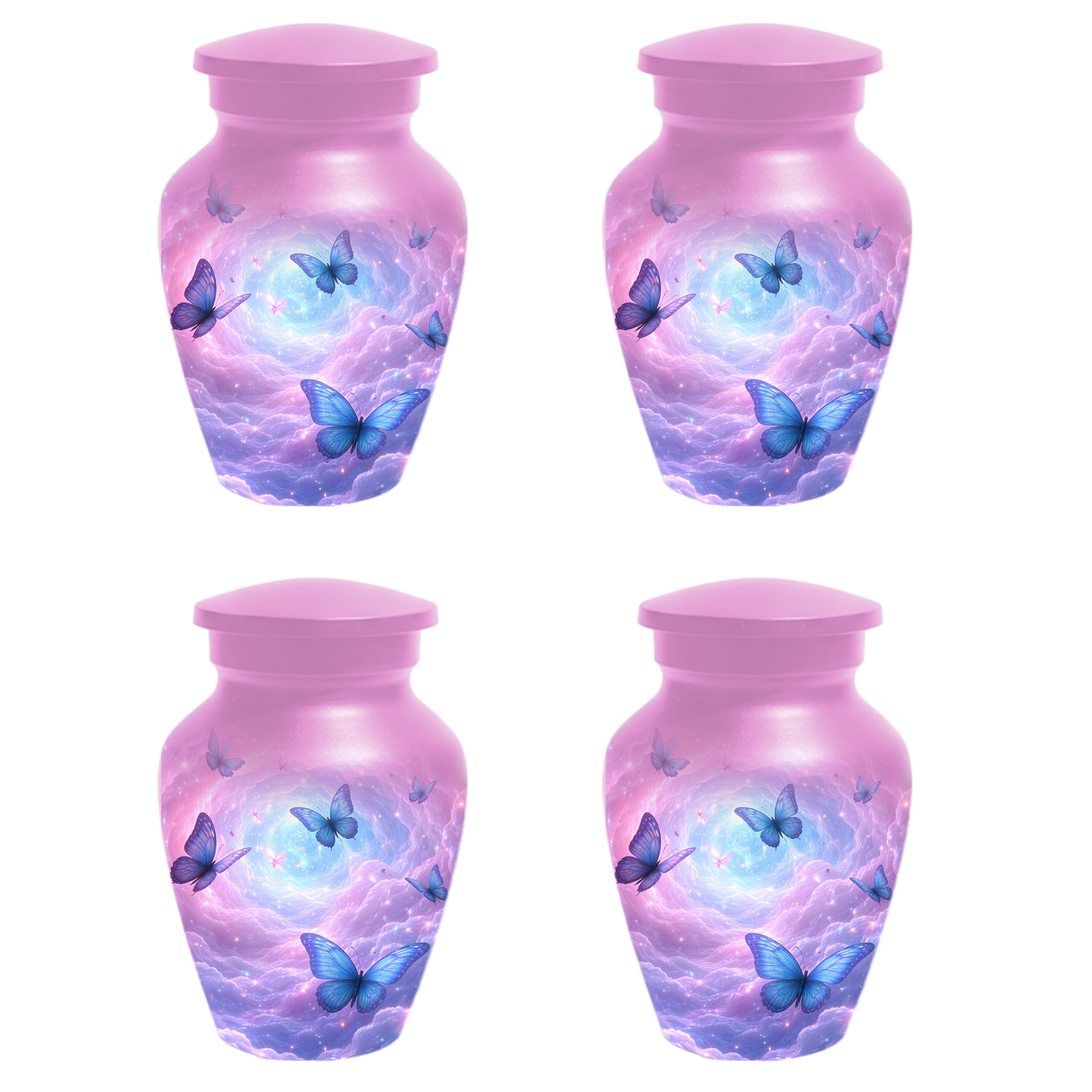 Butterfly Memorial Urn for Ashes, Custom Butterfly Cremation Urn