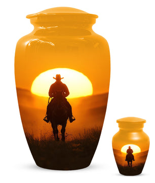 Dallas Cowboy Cremation Urn For Ashes, Peronalized Memorial Urns For Dad