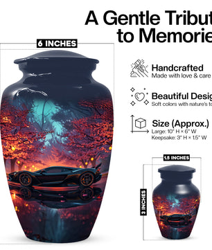 Sports Car Urn for Dad – Custom Car Keepsake Cremation for Human  Ashes | Memorial Urns for Father
