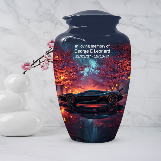 Sports Car Urn for Dad – Custom Car Keepsake Cremation for Human  Ashes | Memorial Urns for Father