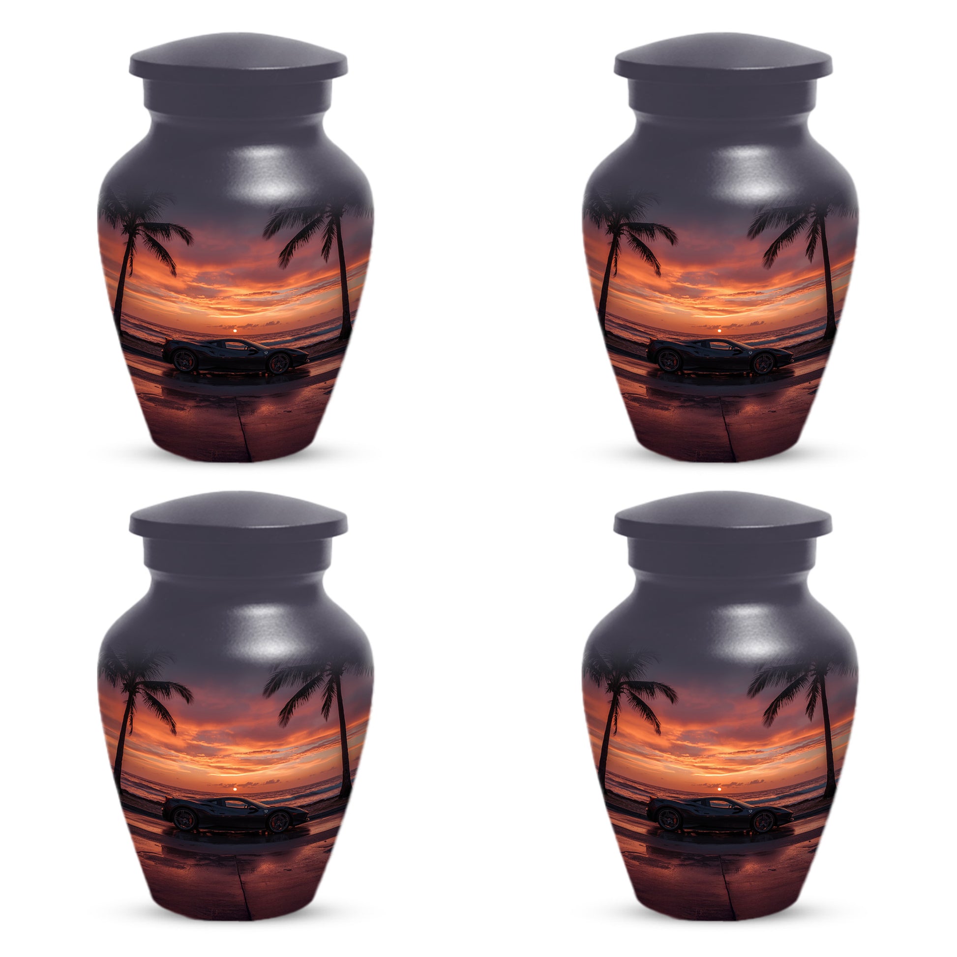 Classic Car Urns for Dad- Sports Car Memorial Urn for Father Ashes