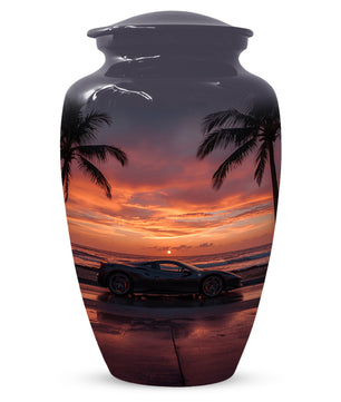 Classic Car Urns for Dad- Sports Car Memorial Urn for Father Ashes