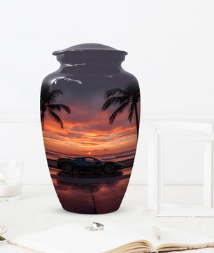 Classic Car Urns for Dad- Sports Car Memorial Urn for Father Ashes