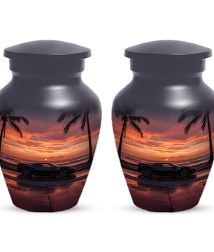 Classic Car Urns for Dad- Sports Car Memorial Urn for Father Ashes