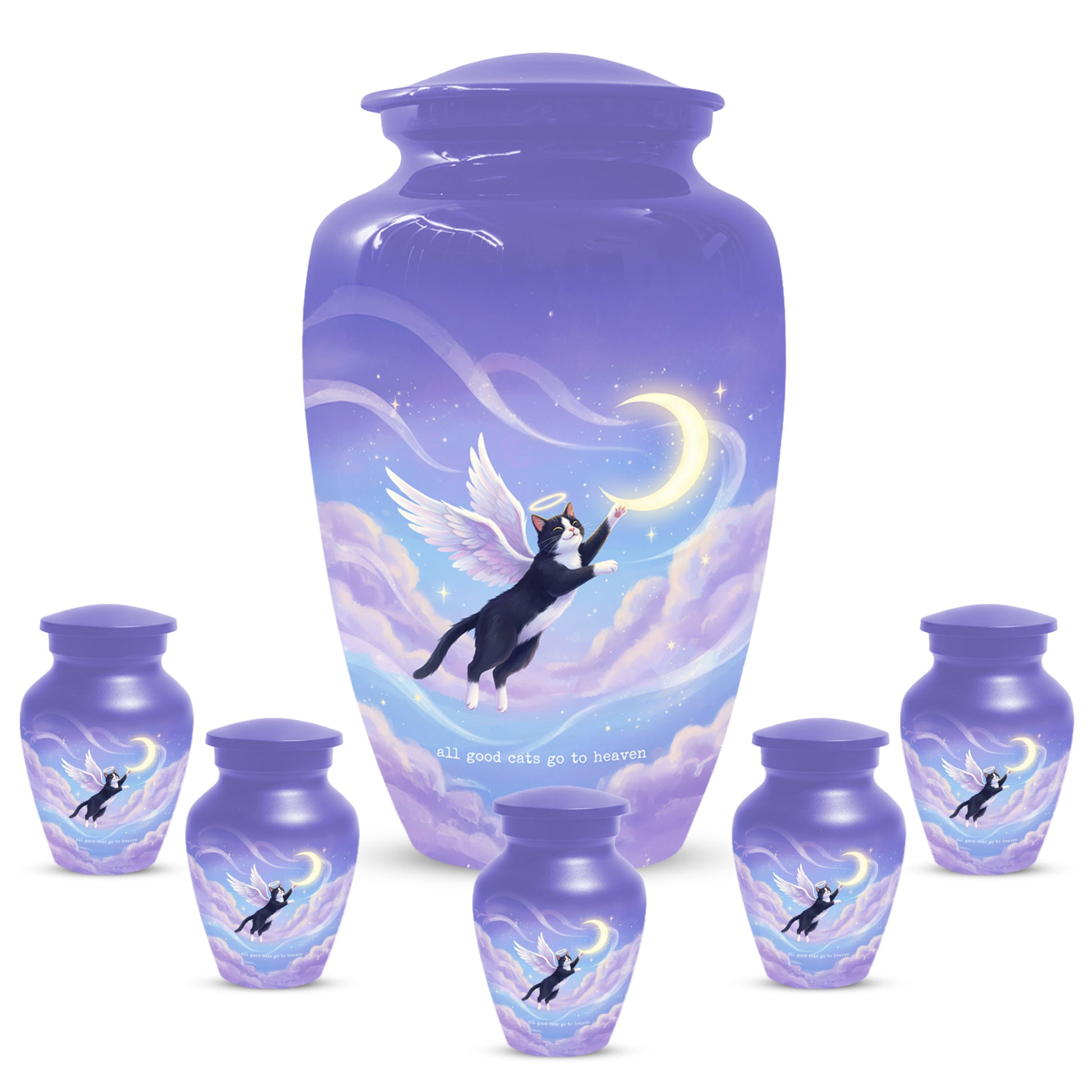 Cat Urn for Adult Ashes | Beautiful Adult Cremation Urn & Memorial Urns