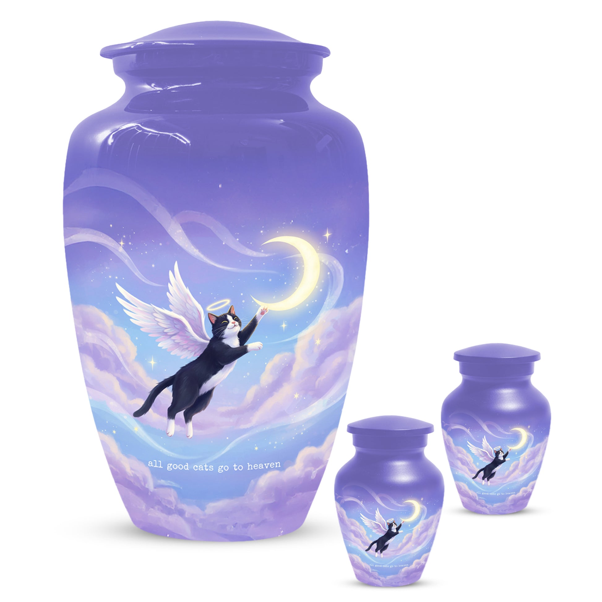 Cat Urn for Adult Ashes | Beautiful Adult Cremation Urn & Memorial Urns