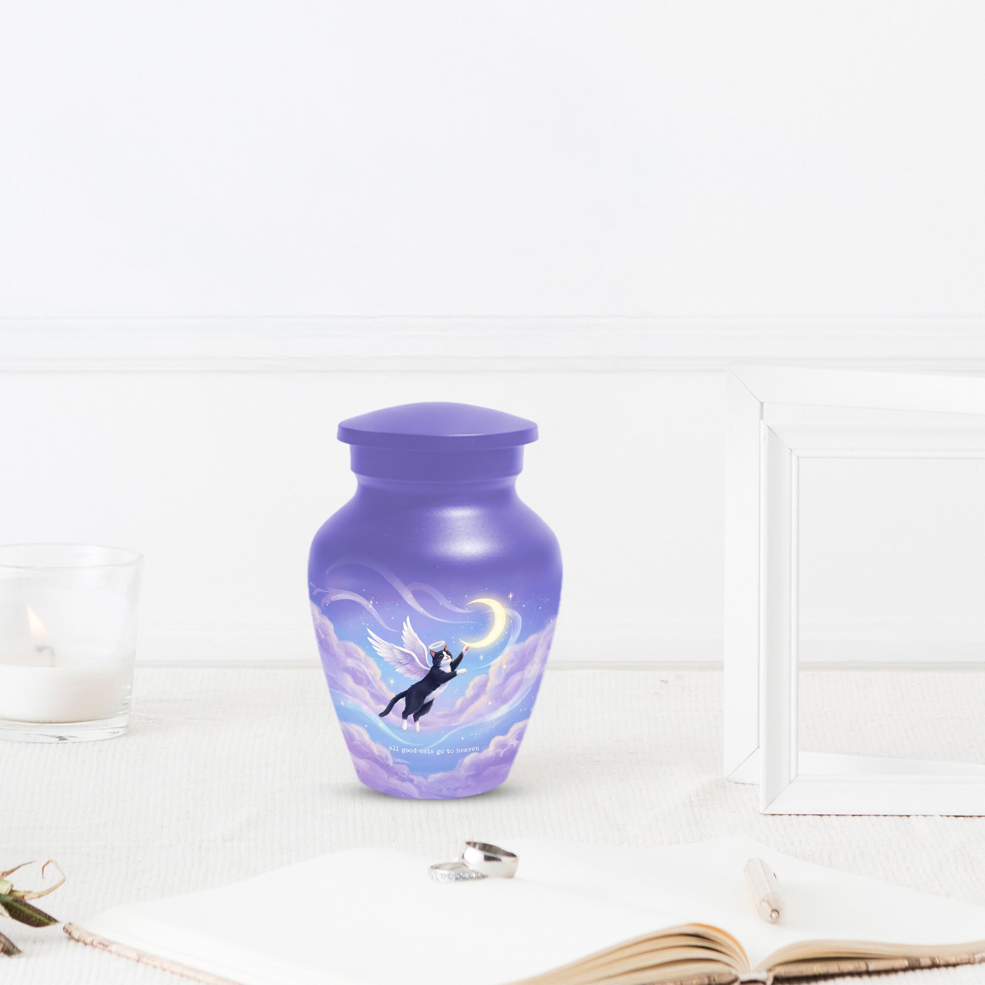Cat Urn for Adult Ashes | Beautiful Adult Cremation Urn & Memorial Urns