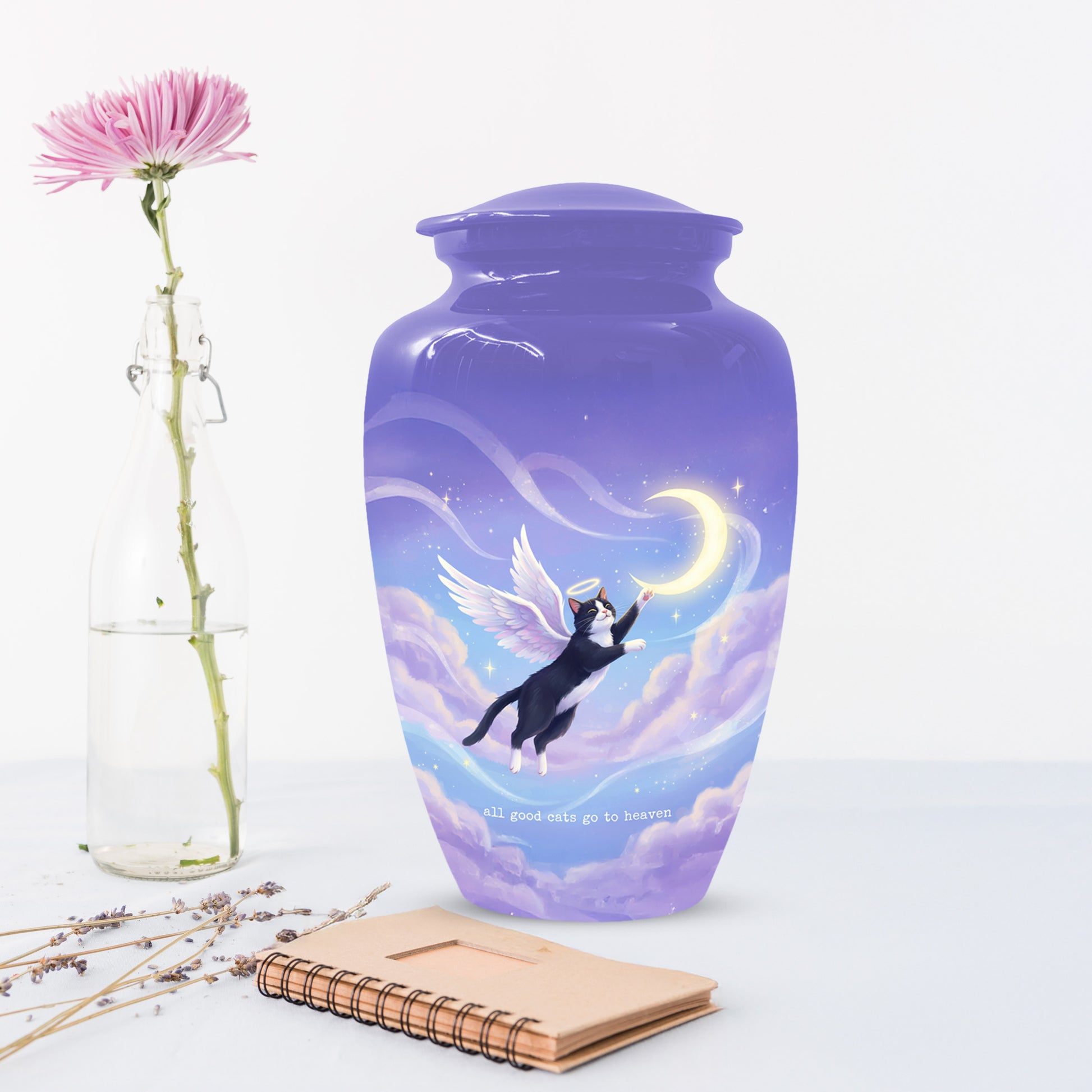 Cat Urn for Adult Ashes | Beautiful Adult Cremation Urn & Memorial Urns