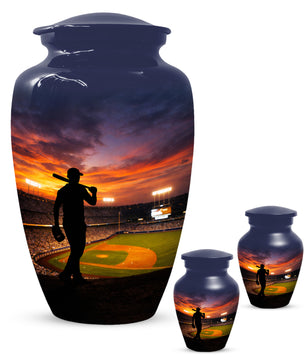 Baseball Memorial Urns for Ashes -  Personalized Cremation Keepsake for Dad | Custom Urn for Father